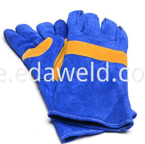 Safety Leather Welding Protection Gloves